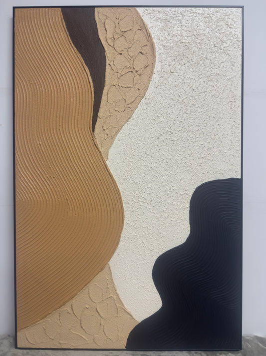 Earthen Currents (80cm x 120cm)