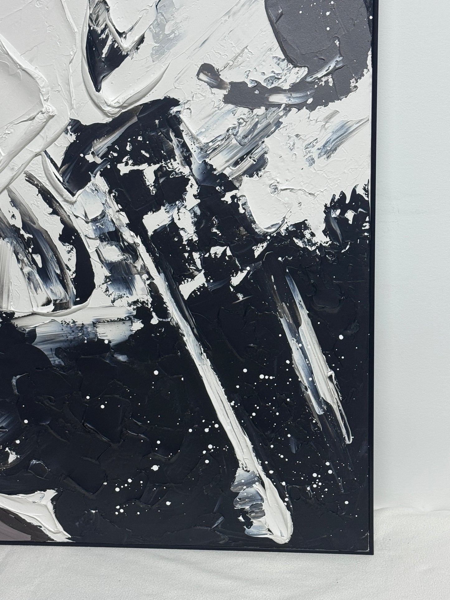 Gravity in Monochrome (100cm x 150cm)