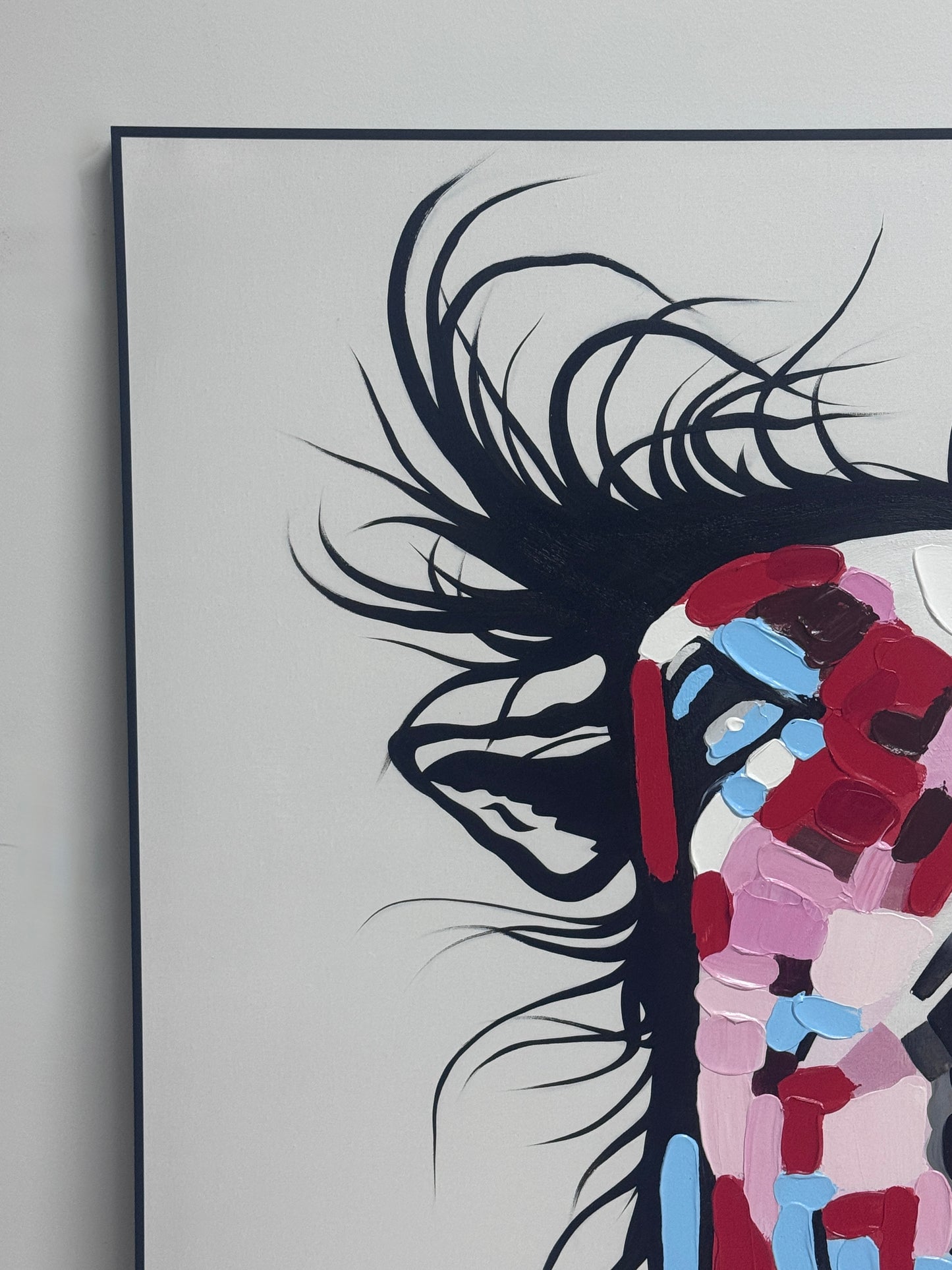 0026 - Mr Donkey (100cm x 100cm)