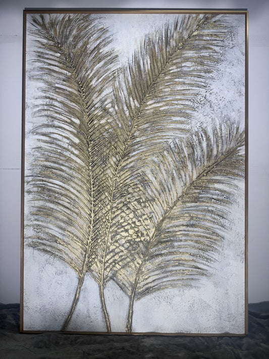 Golden Palms (70cm x 100cm)