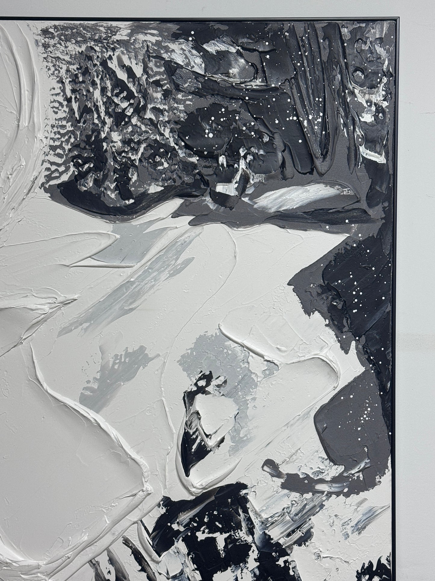 Gravity in Monochrome  (100cm x 150cm)