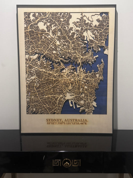 0020 - 3D Sydney (60cm x 80cm)