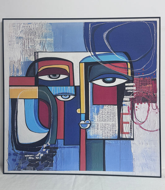 Fractured Harmony (100cm x 100cm)