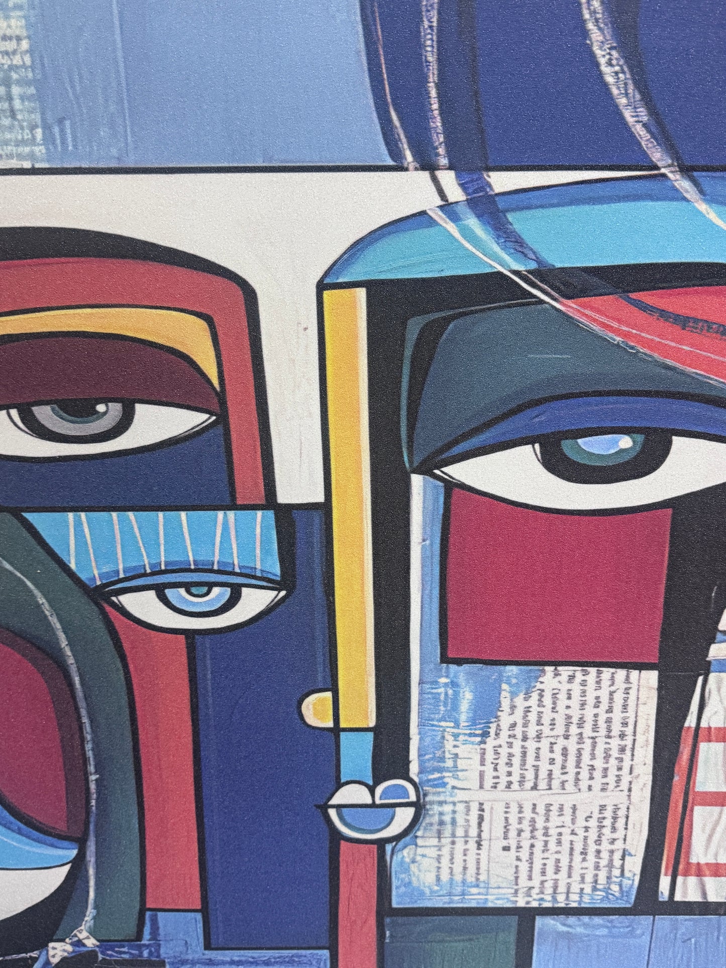 Fractured Harmony (100cm x 100cm)