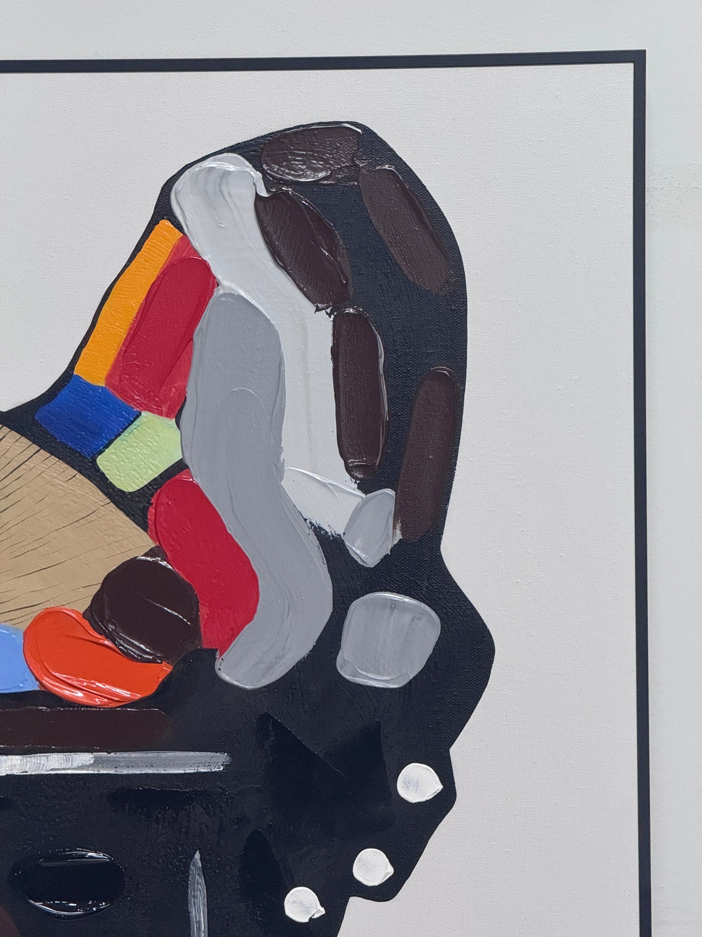 Gentleman Pup (100cm x 100cm)