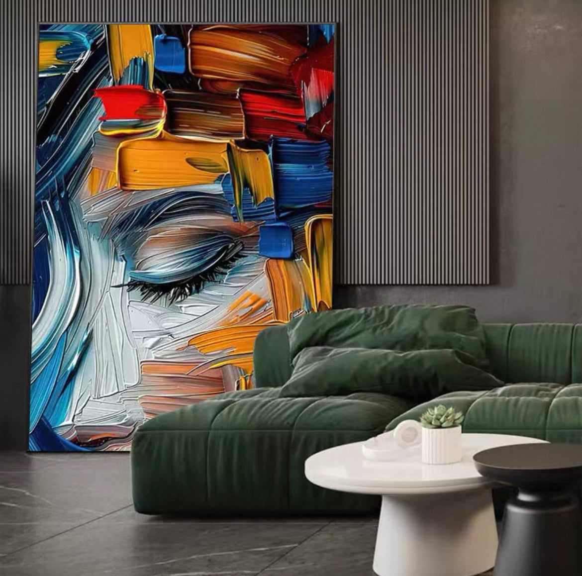 Silent Spectrum (120cm x 160cm)