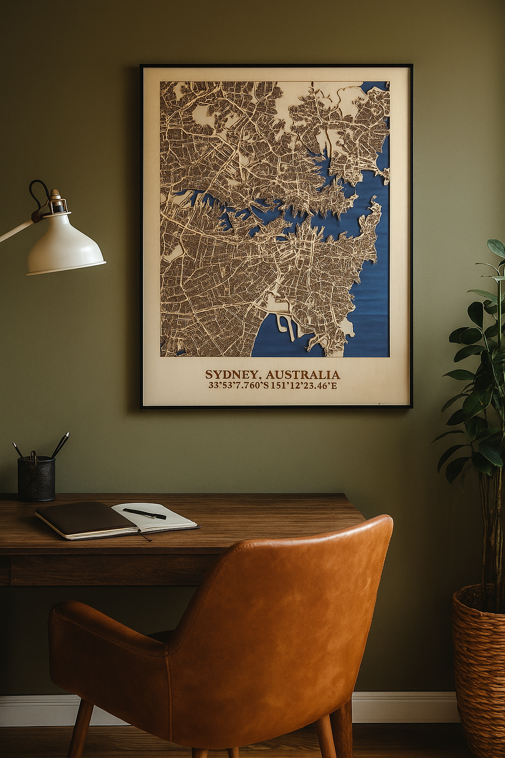 0020 - 3D Sydney (60cm x 80cm)