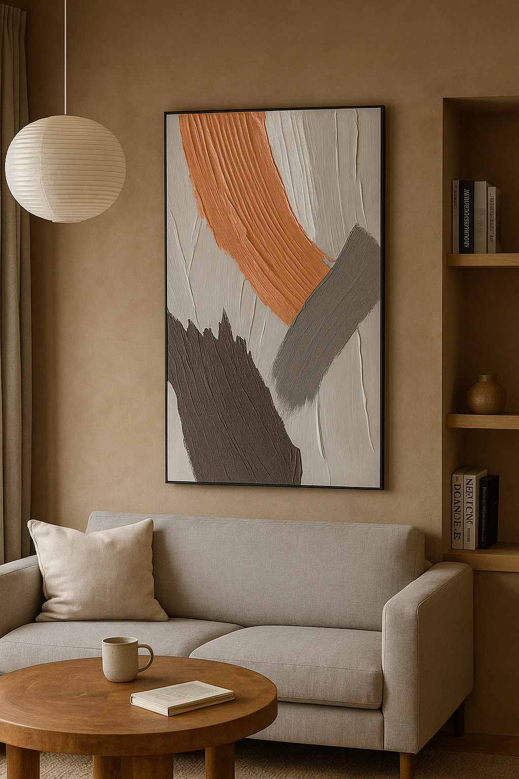 Brush Rhythm (70cm x 120cm)