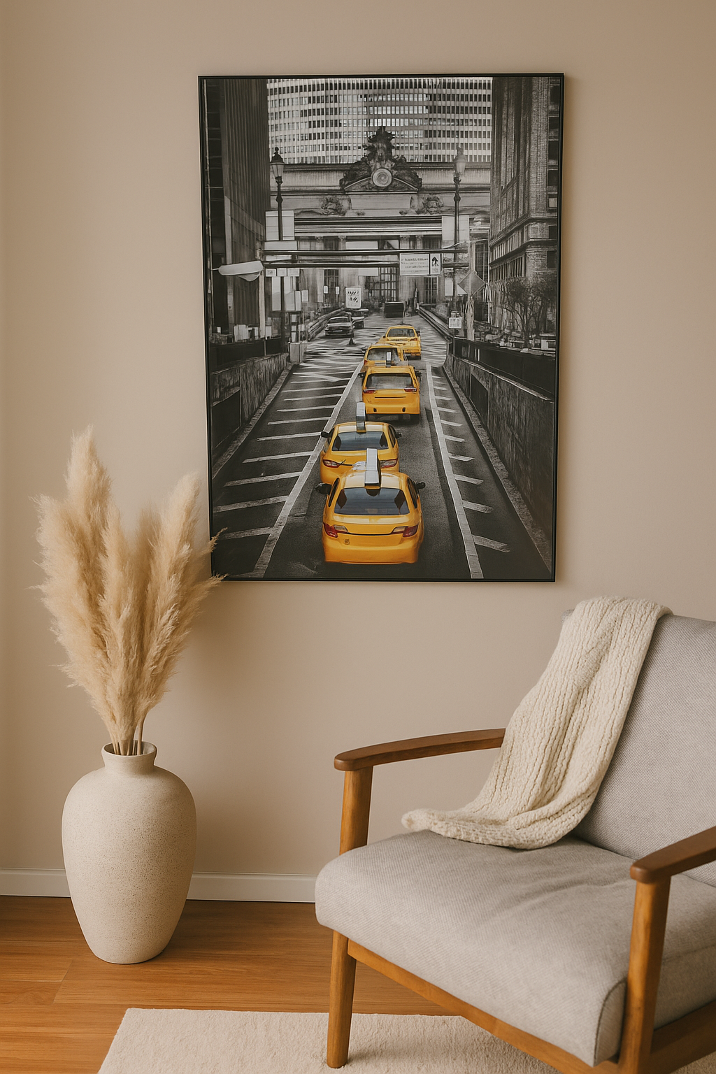 New York Taxi (80cm x 120cm)