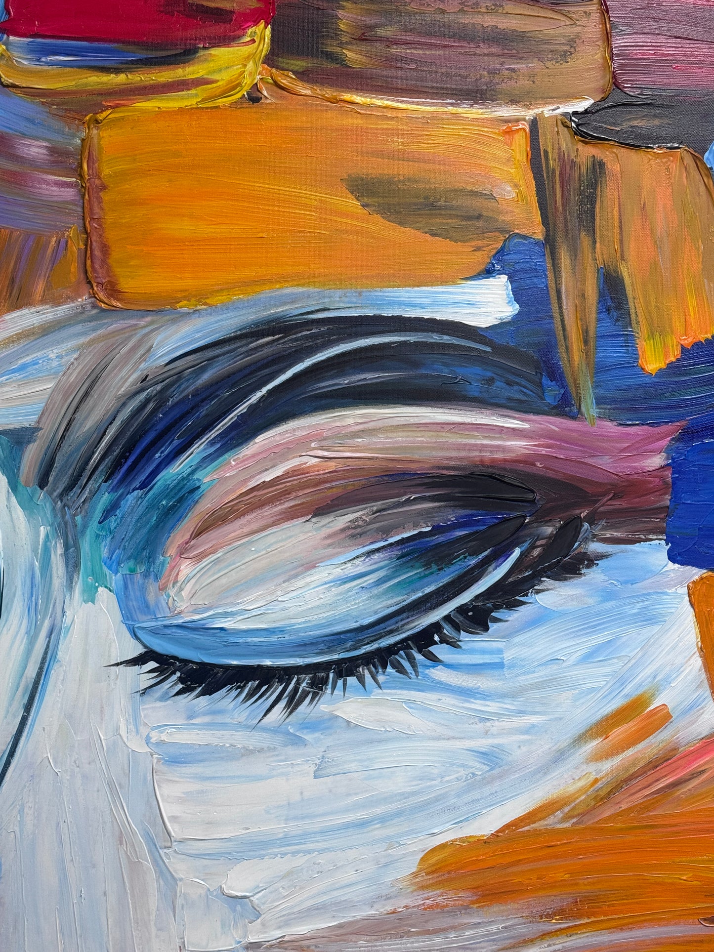 Silent Spectrum (120cm x 160cm)