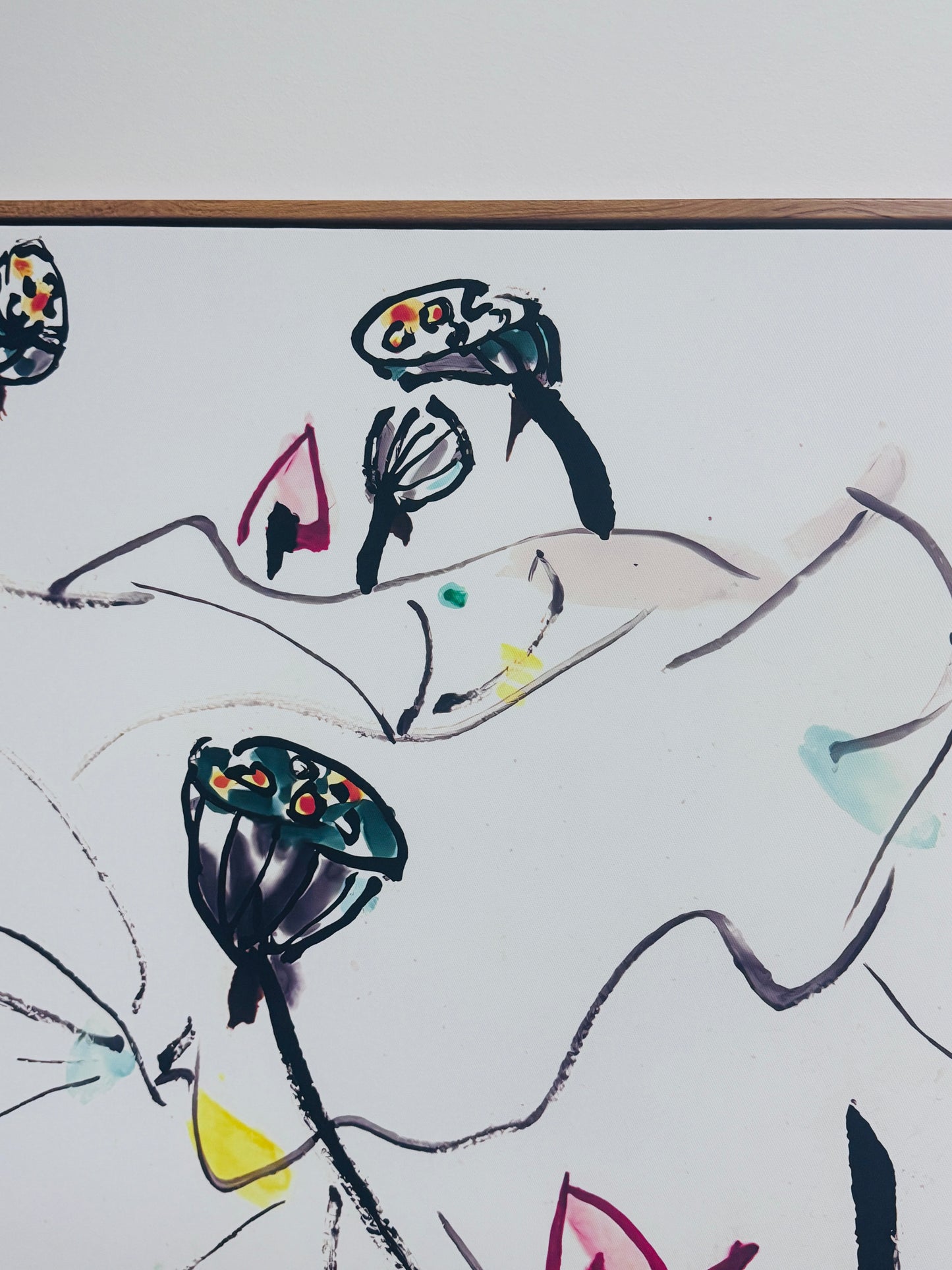 Whispers of the Lotus  (120cm x 120cm)