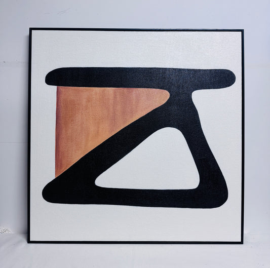 Contours in Motion (110cm x 110cm)